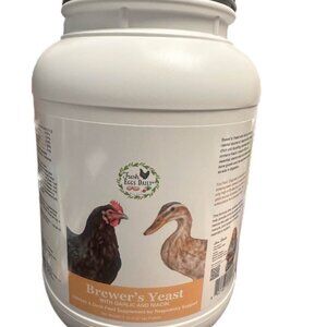 FRESH EGGS DAILY BREWER'S YEAST WITH GARLIC & NIACIN 5 LBS 07/2027